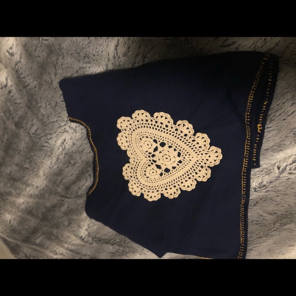 Hand made fall girls sweater - Picture 3 of 3